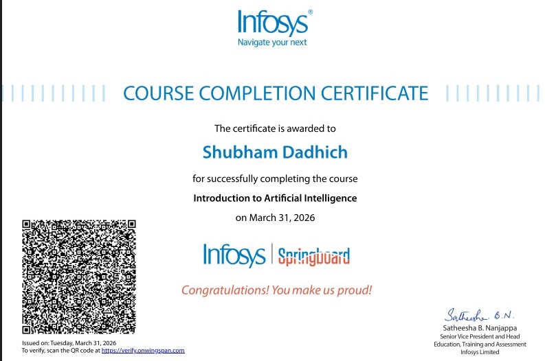 AI Certificate
